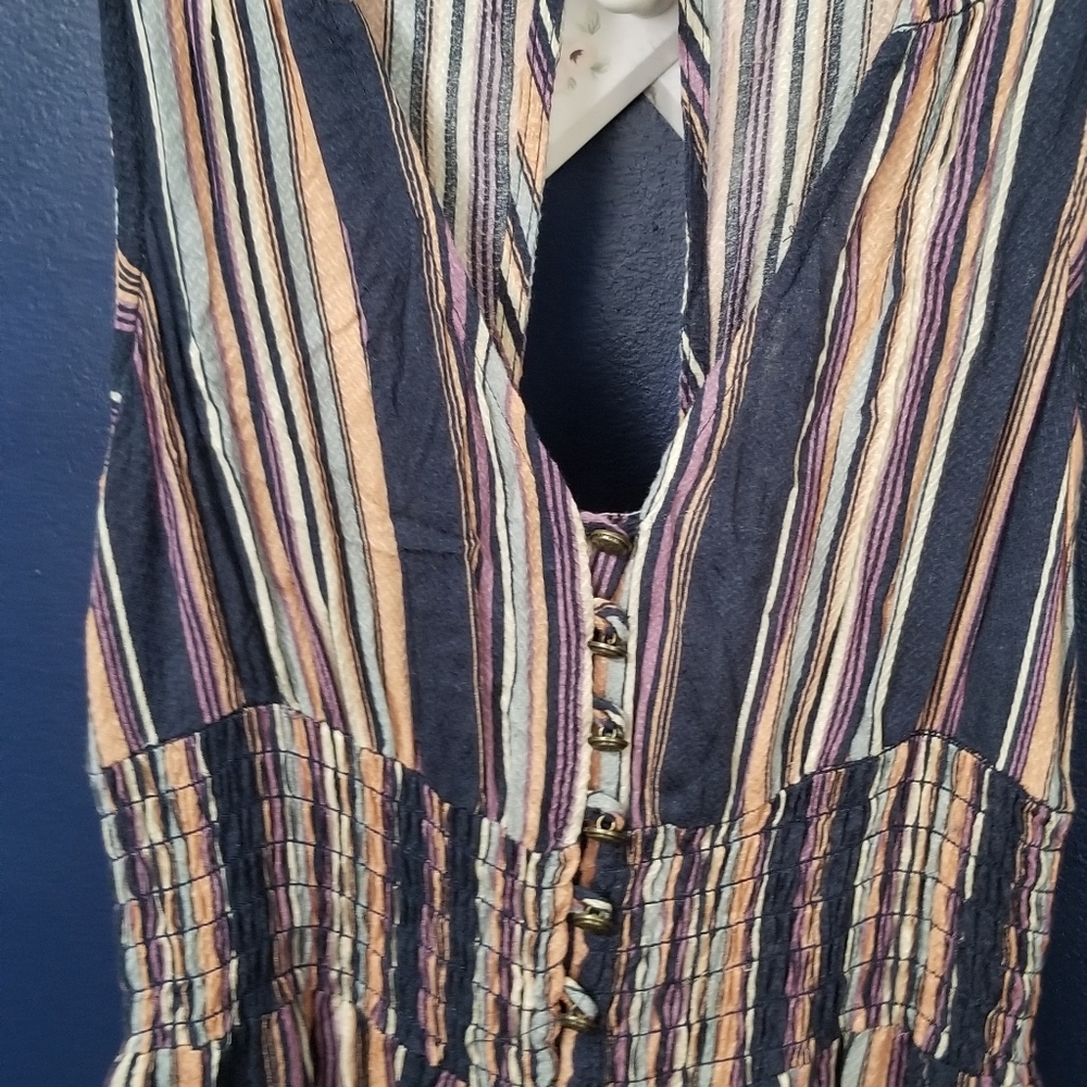Pin Stripe Romper